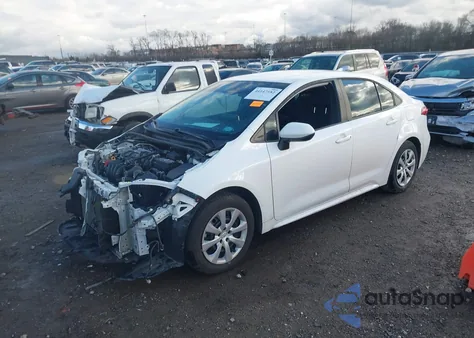 2021 Toyota Corolla Le из США, поврежденный, VIN 5YFEPMAE1MP251432